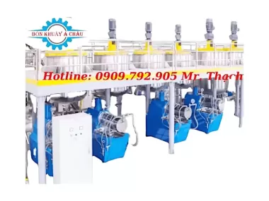 Hệ Thống Bồn Khuấy Gia Nhiệt