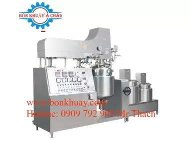 Máy nhũ hóa mỹ phẩm dạng đặc sệt