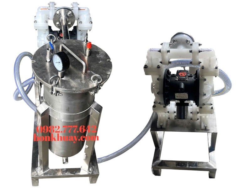 Bộ lọc sơn dầu inox 304 c&ocirc;ng nghiệp gi&uacute;p lọc sạch tạp chất, n&acirc;ng cao chất lượng sơn trước khi đ&oacute;ng g&oacute;i v&agrave; phun sơn.