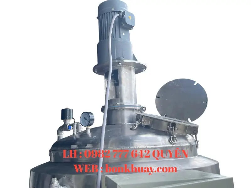 Motor v&agrave; trục khuấy inox