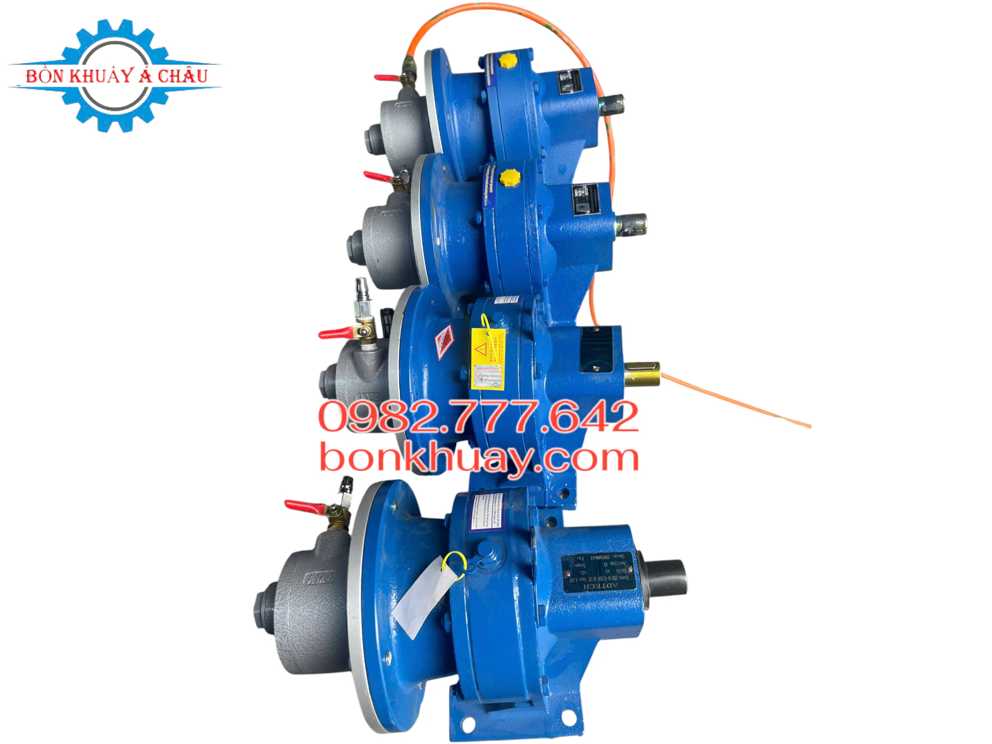 Động cơ kh&iacute; n&eacute;n giảm tốc 