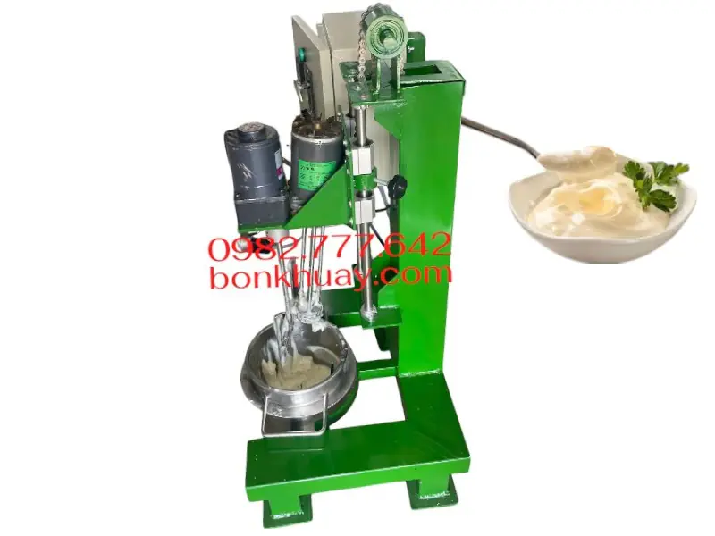 M&aacute;y đồng h&oacute;a , nhũ h&oacute;a c&aacute;nh qu&eacute;t sốt mayonnaise dung t&iacute;ch nhỏ 