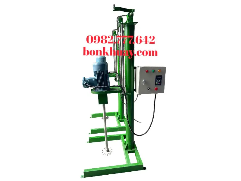 M&aacute;y khuấy n&acirc;ng hạ quay tay motor chống ch&aacute;y nổ