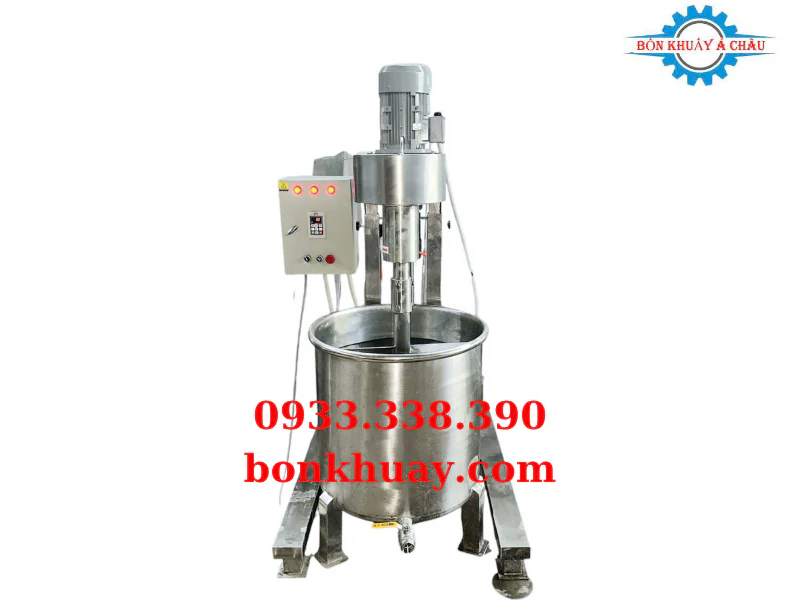 M&aacute;y khuấy nhũ h&oacute;a thực phẩm n&acirc;ng hạ tự động