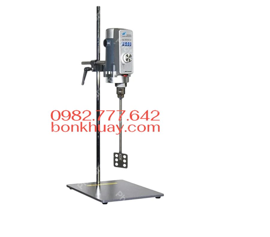 Máy khuấy phòng thí nghiệm tích hợp màng hình LCD