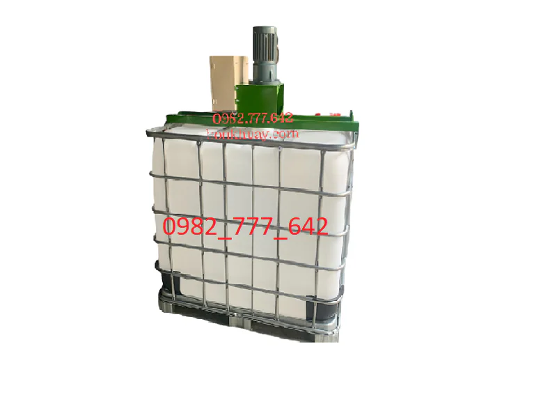 Máy khuấy thùng IBC