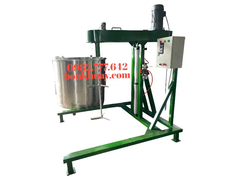 M&aacute;y Khuấy Trộn H&oacute;a Chất C&ocirc;ng Nghiệp với c&aacute;nh khuấy inox v&agrave; biến tần điều chỉnh tốc độ, ph&ugrave; hợp cho h&oacute;a chất, sơn v&agrave; mỹ phẩm.