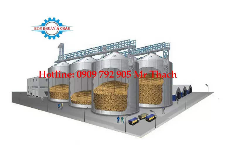 Silo đựng gạo